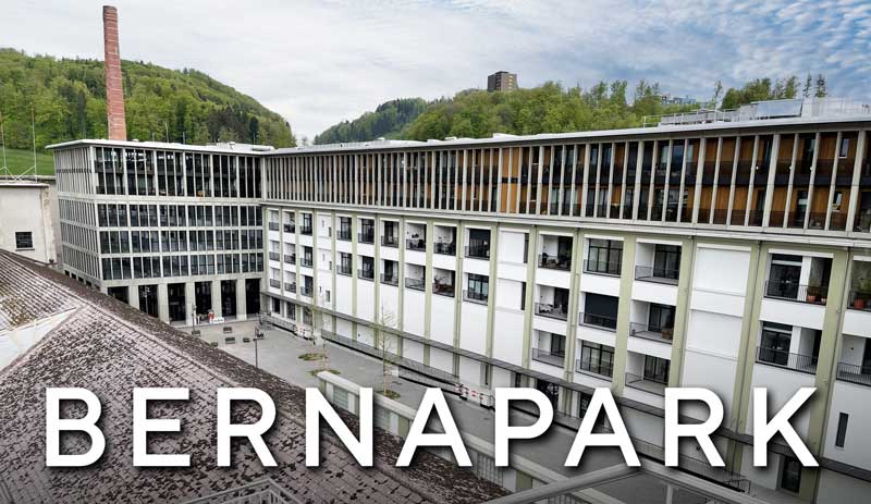 Liegenschaftsdienst der Schwendimann AG. Der Bernapark in Deisswil gehört zu unseren Kunden.