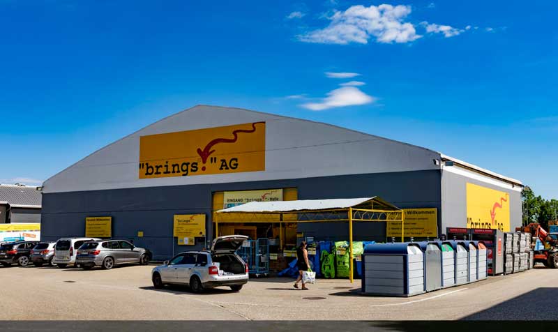 Unsere Abfallsammelstelle in Kirchberg nimmt Ihre Abfälle und Wertstoffe sehr gerne entgegen.