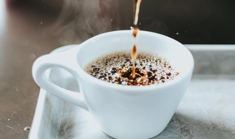 Kaffee im Aufenthaltsraum