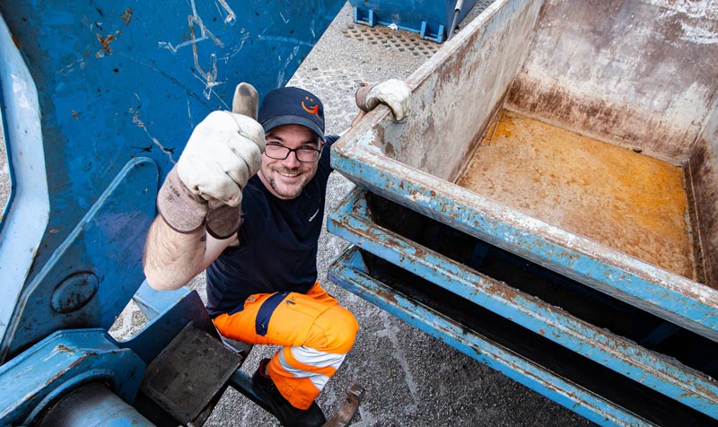 freundlicher Muldenservice in Zollikofen, Münchenbuchsee und Region Bern