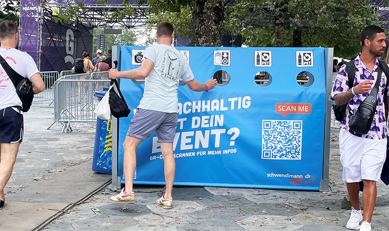 Mit unseren Recyclingstellen erzielen wir hohe Recyclingquoten