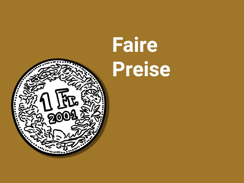 Wir bieten transparente und faire Preise