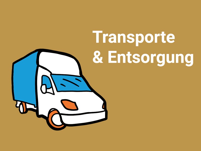 Dank einem vielfältigen Fuhrpark mit Lieferwagen, Kehrichtwagen und Stapler haben wir für jede Aufgabe das richtige Fahrzeug