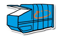 Pressmulde, Presscontainer