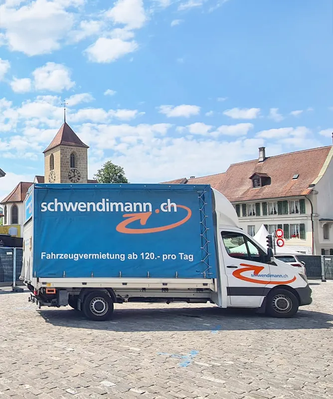 Lieferwagen, Transporter und Elektro Lieferwagen mit Hebebühne mieten