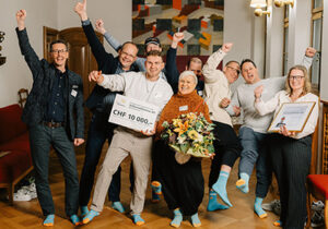 Wir gewinnen den Berner Sozialstern für vorbildliche Arbeitsintegration und Wiedereingliederung von Menschen mit psychischen bedingten Leistungseinschränkungen