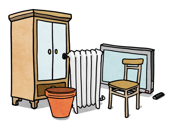 Unsortierte Abfälle