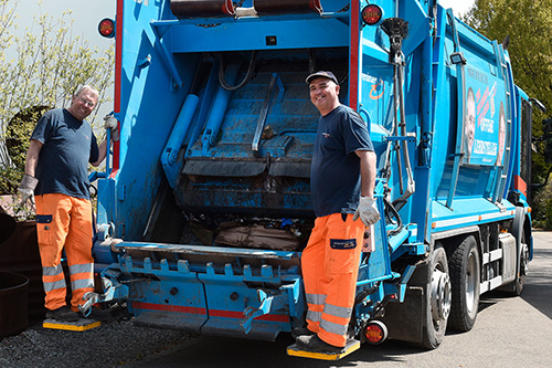 Vom Fachmann empfohlen. Mit Abfallsammlung kennen wir uns aus