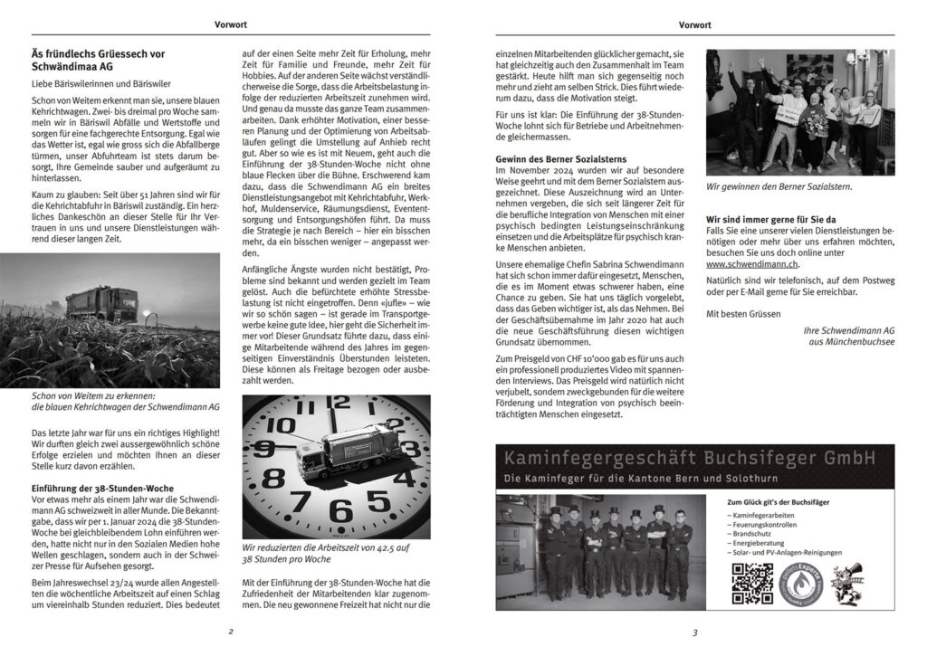 Vorwort im Bäriswiler