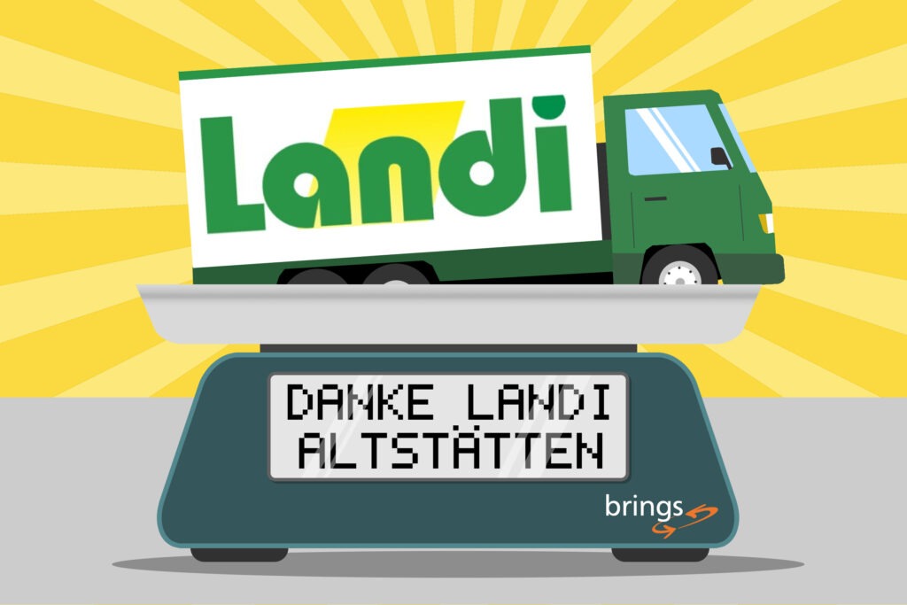 Landi Altstätten wiegt neu mit der brings Wägesoftware