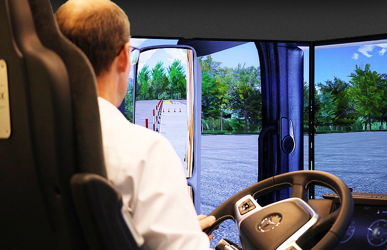 Trucksimulator innen ASTAG
